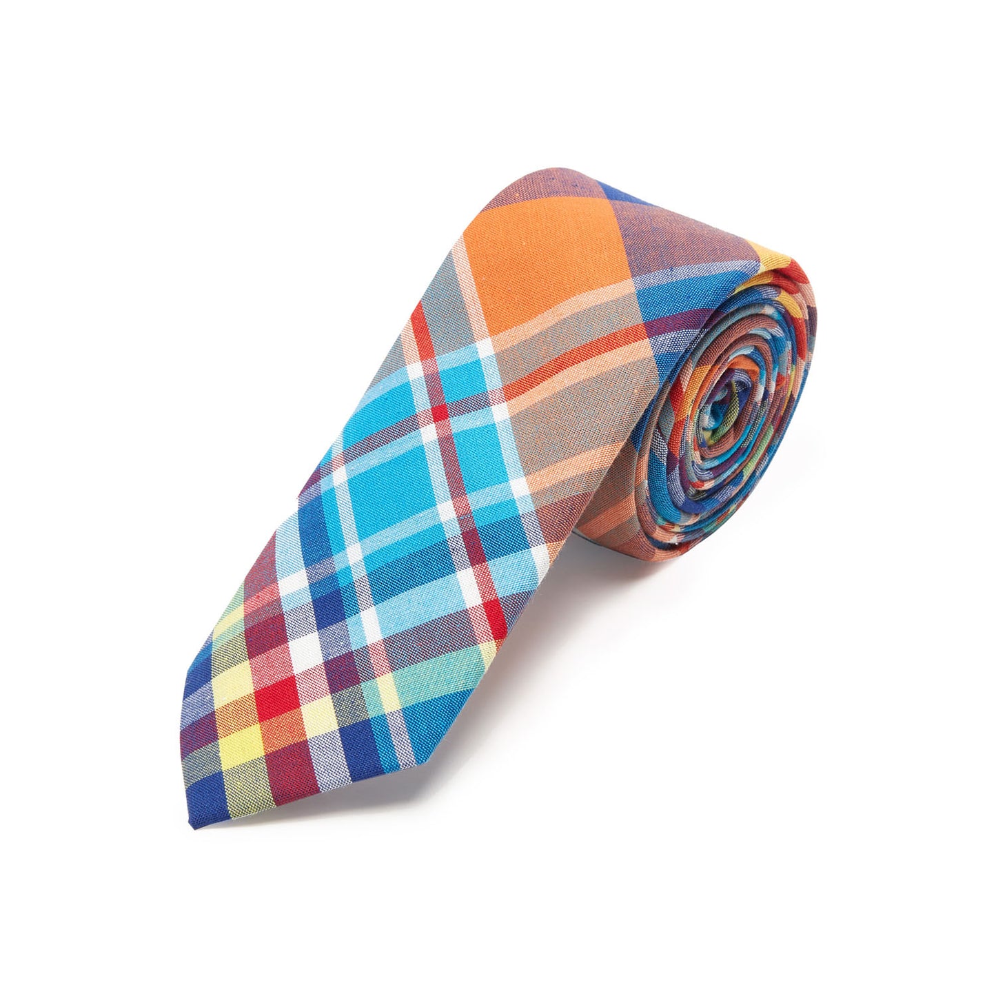 ID-CTN-26 Printed Cotton Necktie - IDENTITY Apparel Shop
