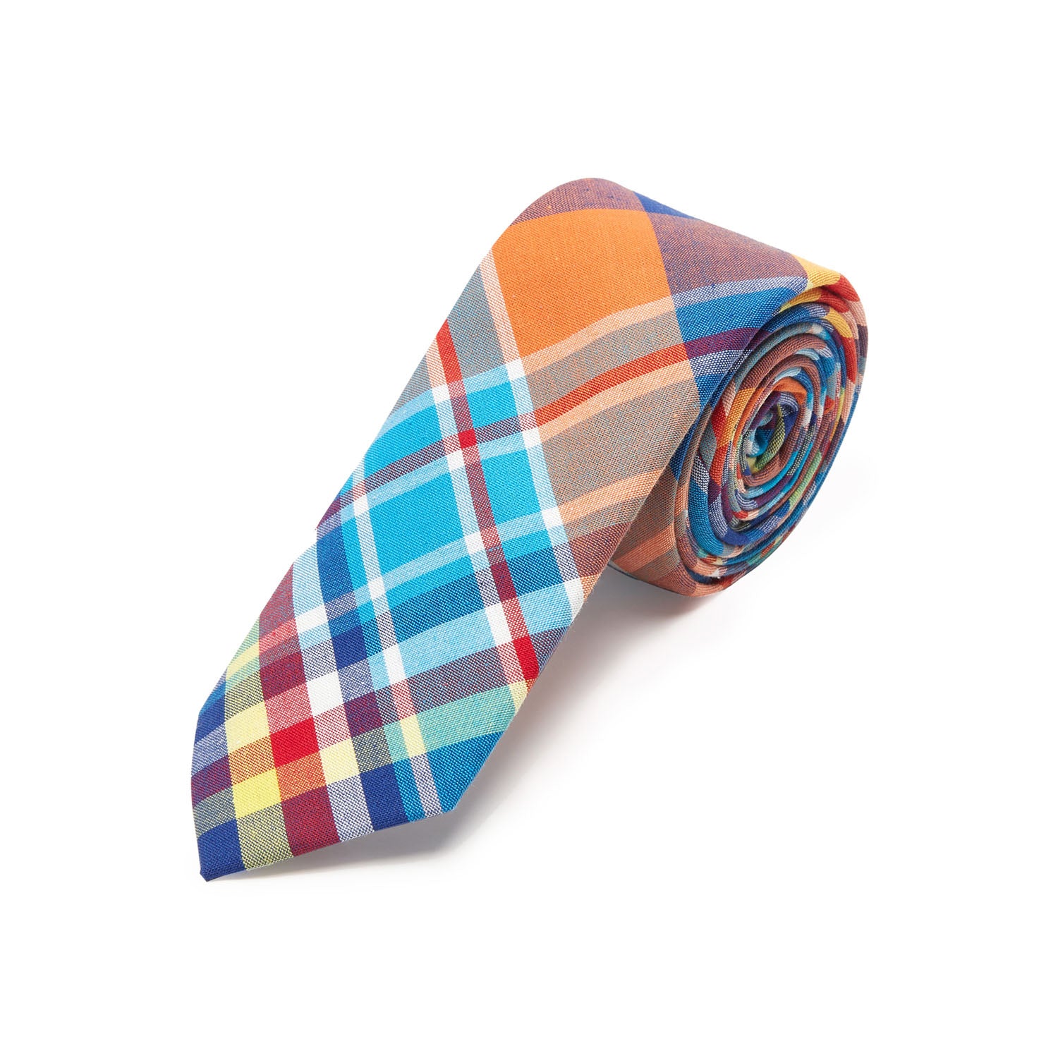 ID-CTN-26 Printed Cotton Necktie - IDENTITY Apparel Shop