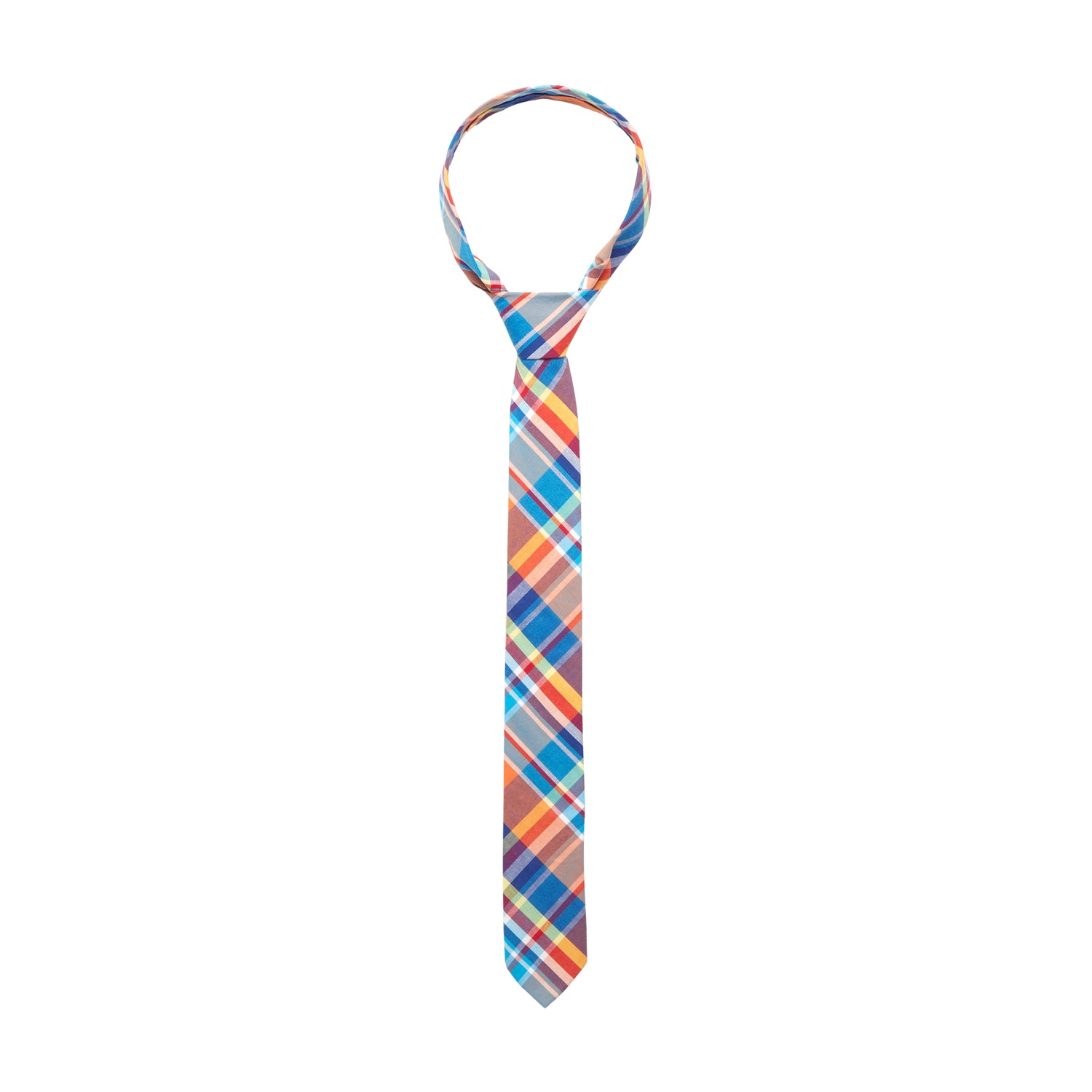 ID-CTN-26 Printed Cotton Necktie - IDENTITY Apparel Shop