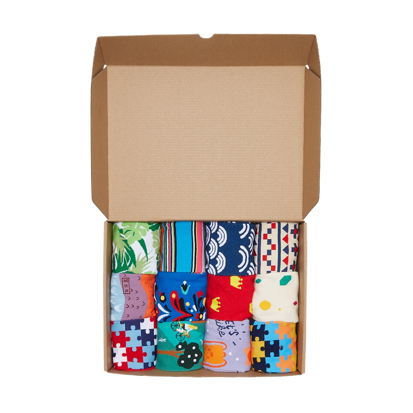 Daily Grind Box of Socks Gift Set - 12 Pairs - IDENTITY Apparel Shop