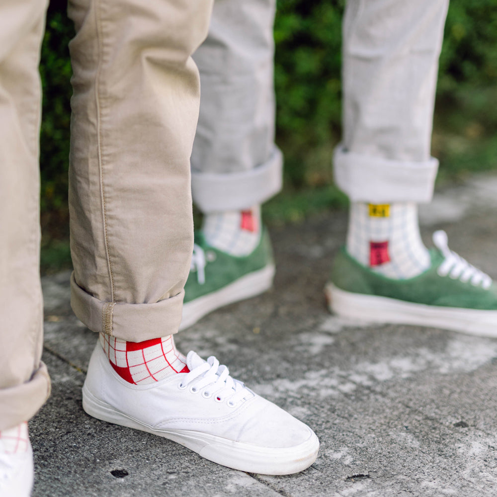 Function Printed Quarter Length Socks - IDENTITY Apparel Shop