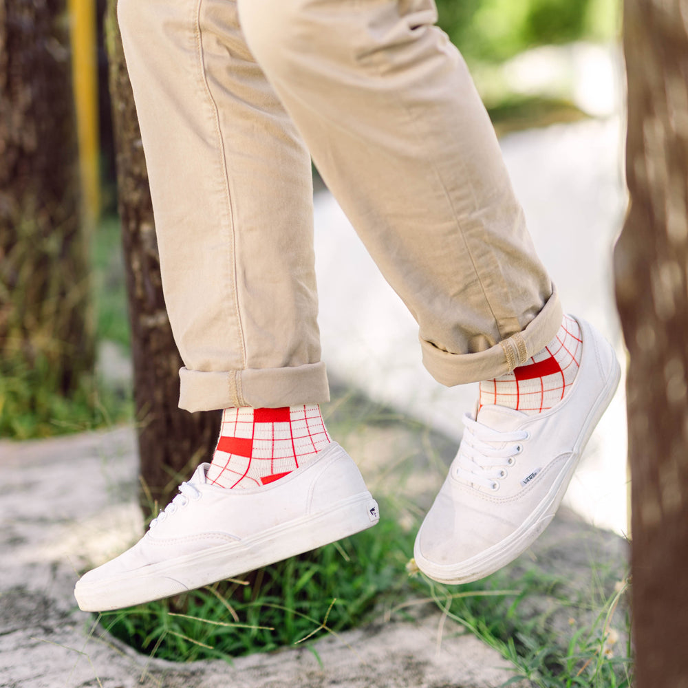 Function Printed Quarter Length Socks - IDENTITY Apparel Shop