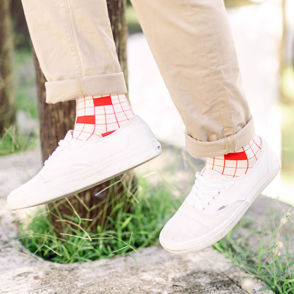 Function Printed Quarter Length Socks - IDENTITY Apparel Shop