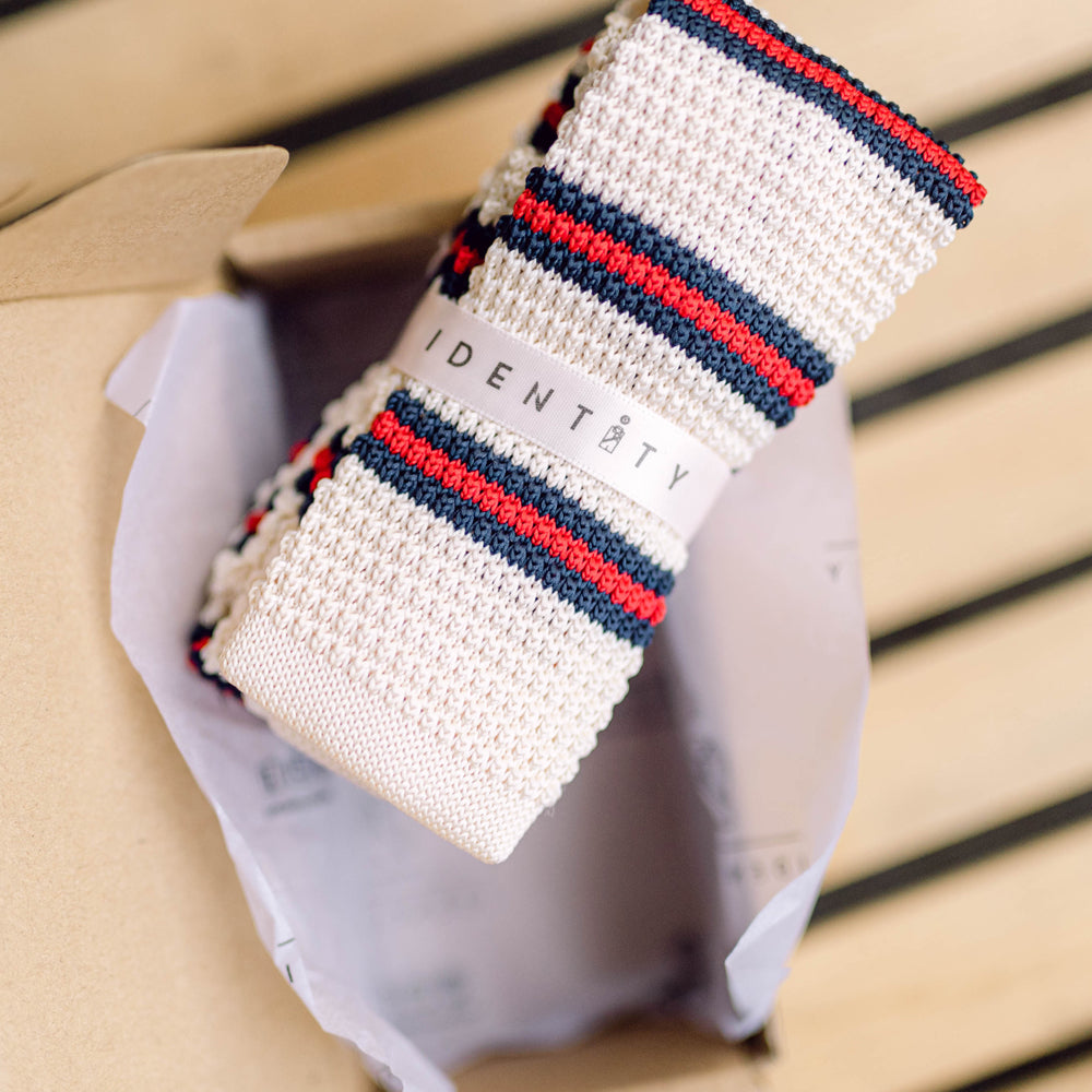 ID-KNN-06 Knitted Necktie - IDENTITY Apparel Shop