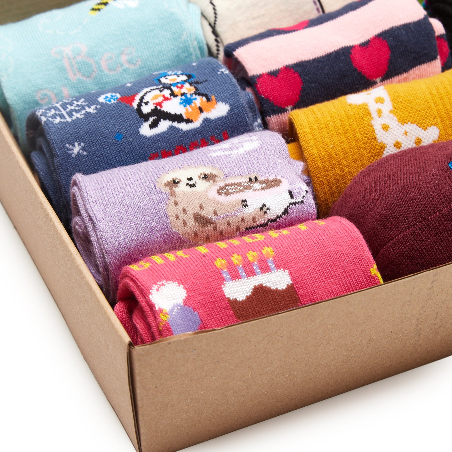 Mystery Box of Socks Gift Set - 10 Pairs - IDENTITY Apparel Shop