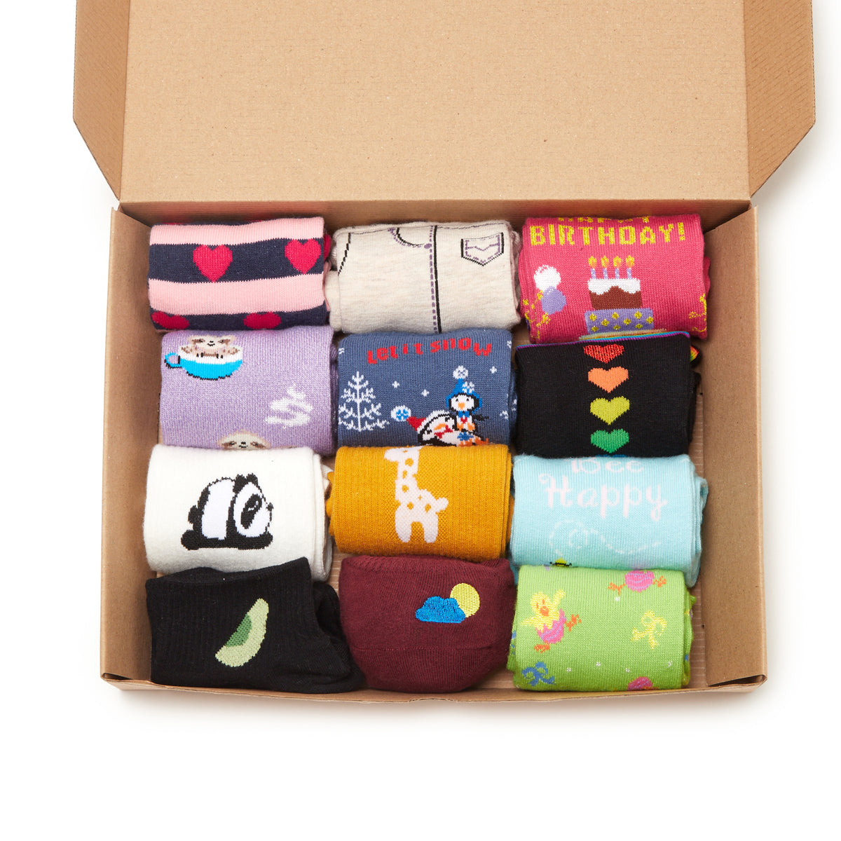 Mystery Box of Socks Gift Set - 10 Pairs - IDENTITY Apparel Shop