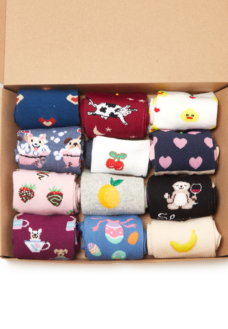 Mystery Box of Socks Gift Set - 10 Pairs - IDENTITY Apparel Shop