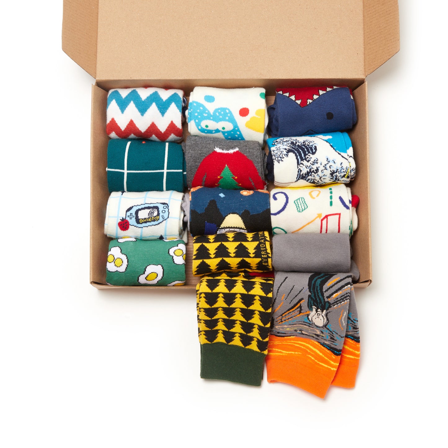 Mystery Box of Socks Gift Set - 10 Pairs - IDENTITY Apparel Shop