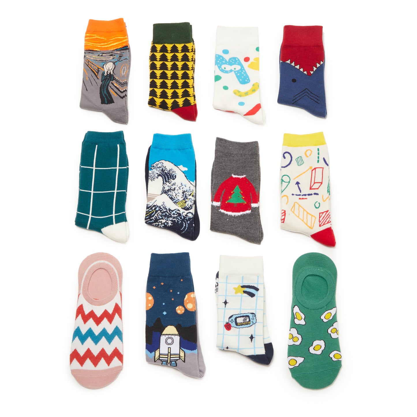 Mystery Box of Socks Gift Set - 10 Pairs - IDENTITY Apparel Shop