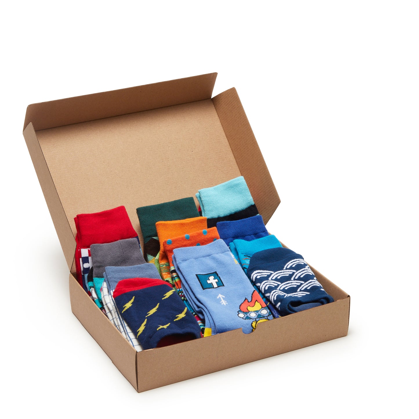 Mystery Box of Socks Gift Set - 10 Pairs - IDENTITY Apparel Shop