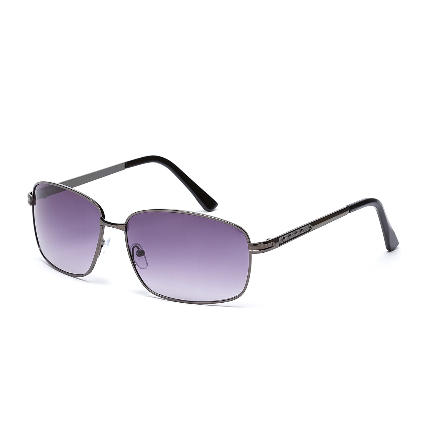 LUKAS (Size 62) UV-Protected Mens Rectangular Sunglasses - IDENTITY Apparel Shop