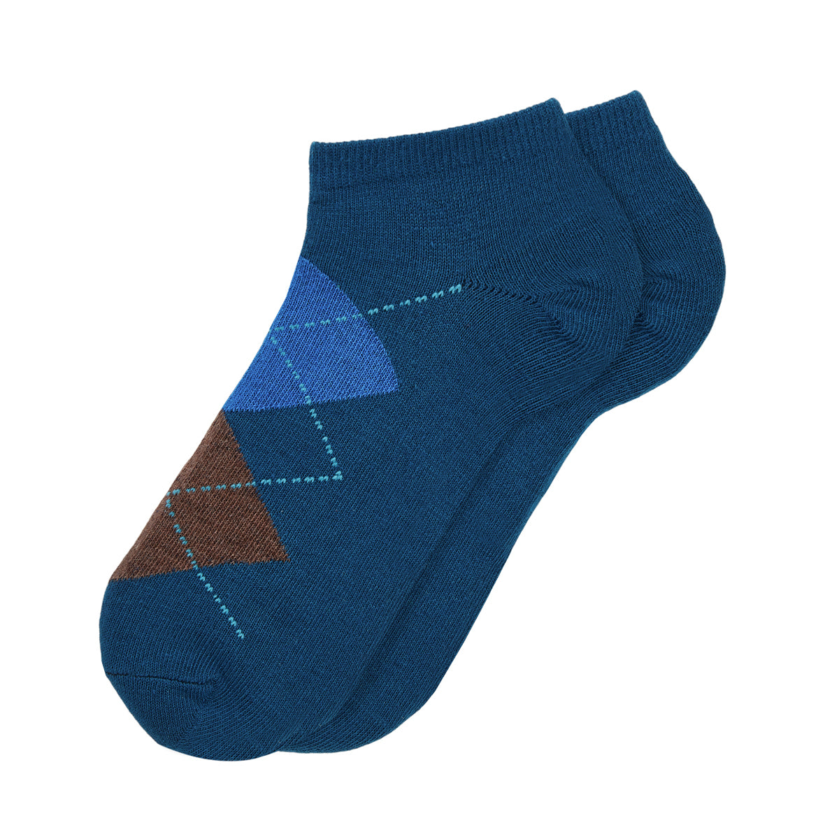 Womens Ankle Length Argyle Printed Socks 1.0 - IDENTITY Apparel Shop