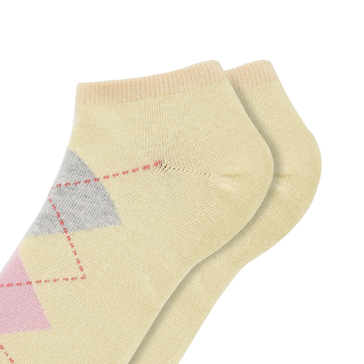 Womens Ankle Length Argyle Printed Socks 1.0 - IDENTITY Apparel Shop