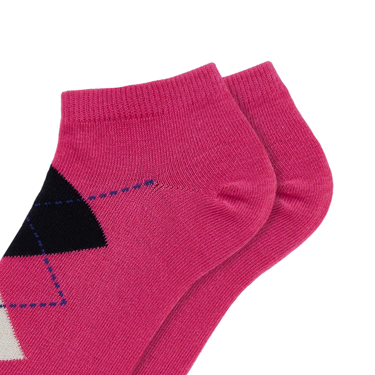 Womens Ankle Length Argyle Printed Socks 1.0 - IDENTITY Apparel Shop