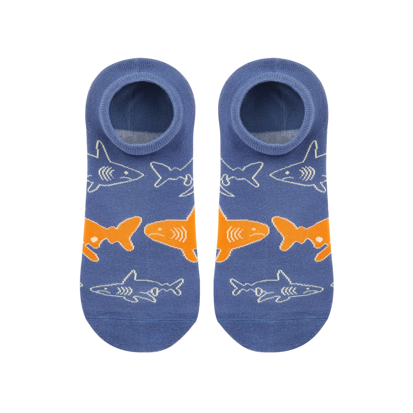Shark Printed Ankle Socks - IDENTITY Apparel Shop
