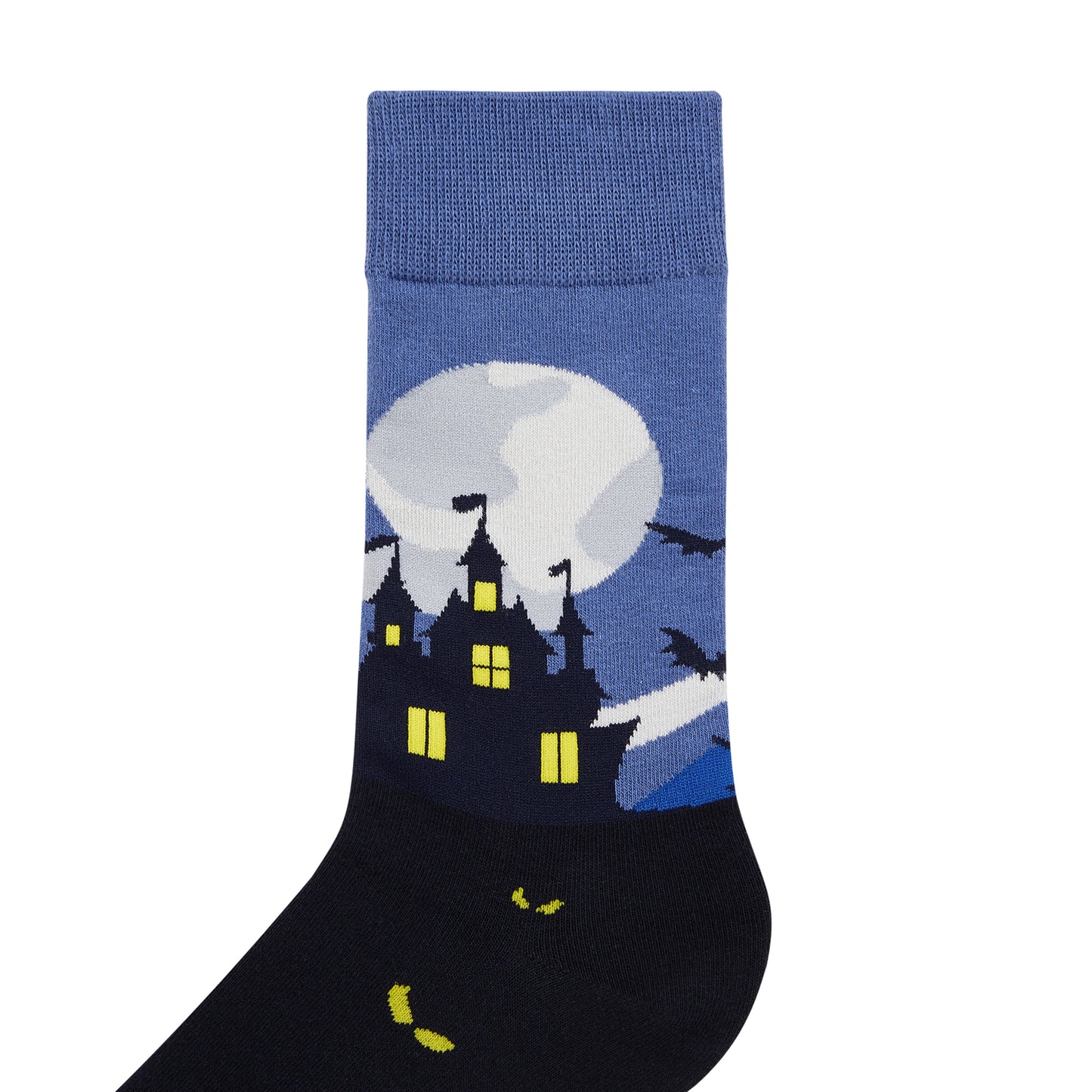 Spooky Nights Printed Crew Length Socks - IDENTITY Apparel Shop