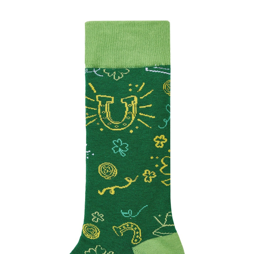 St. Paddy's Printed Mid-Calf Length Socks - IDENTITY Apparel Shop