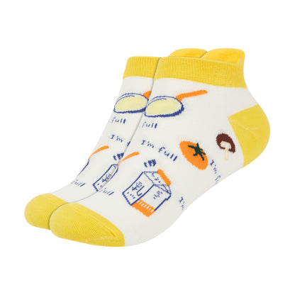 IDENTITY Apparel Women's Printed Ankle Socks with Heel Tab - IDENTITY Apparel Shop