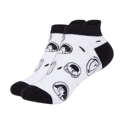 IDENTITY Apparel Women's Printed Ankle Socks with Heel Tab - IDENTITY Apparel Shop