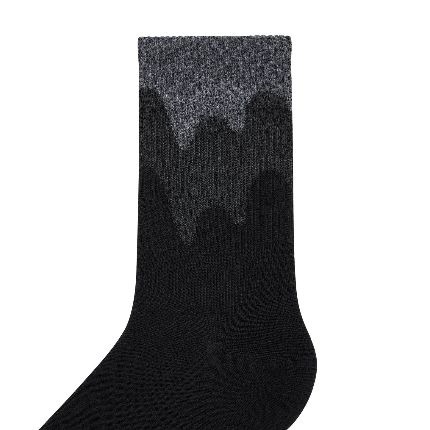 Women's Gradient Paint Quarter Length Socks