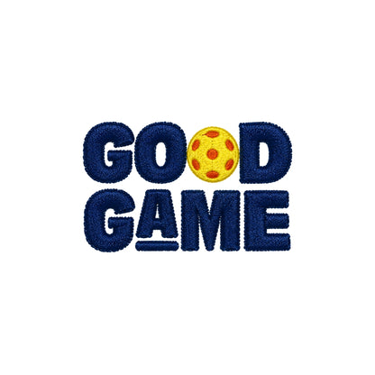 Good Game | The Dink Collection | Pickleball Embroidered Premium Cotton Socks