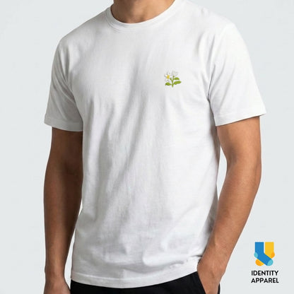 Tinikling Embroidered Premium Cotton T-Shirt | Barangay Basics Collection