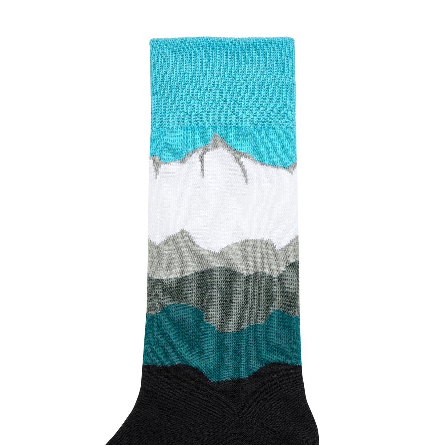IDENTITY Mountain Summit Printed Crew Length Socks