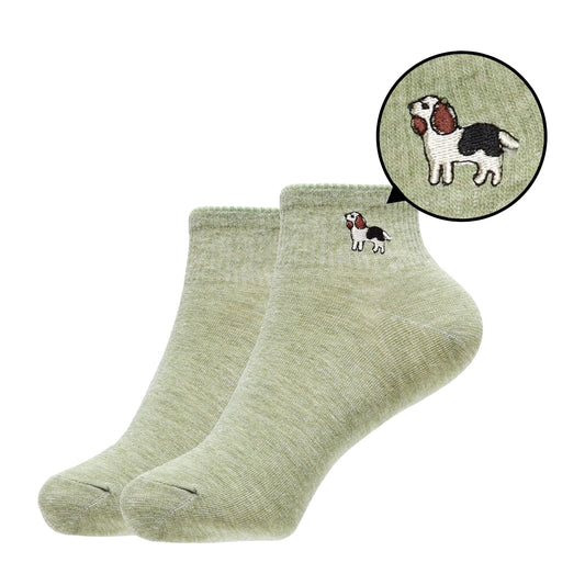 Womens Ankle Length Farm Animals Socks - IDENTITY Apparel Shop