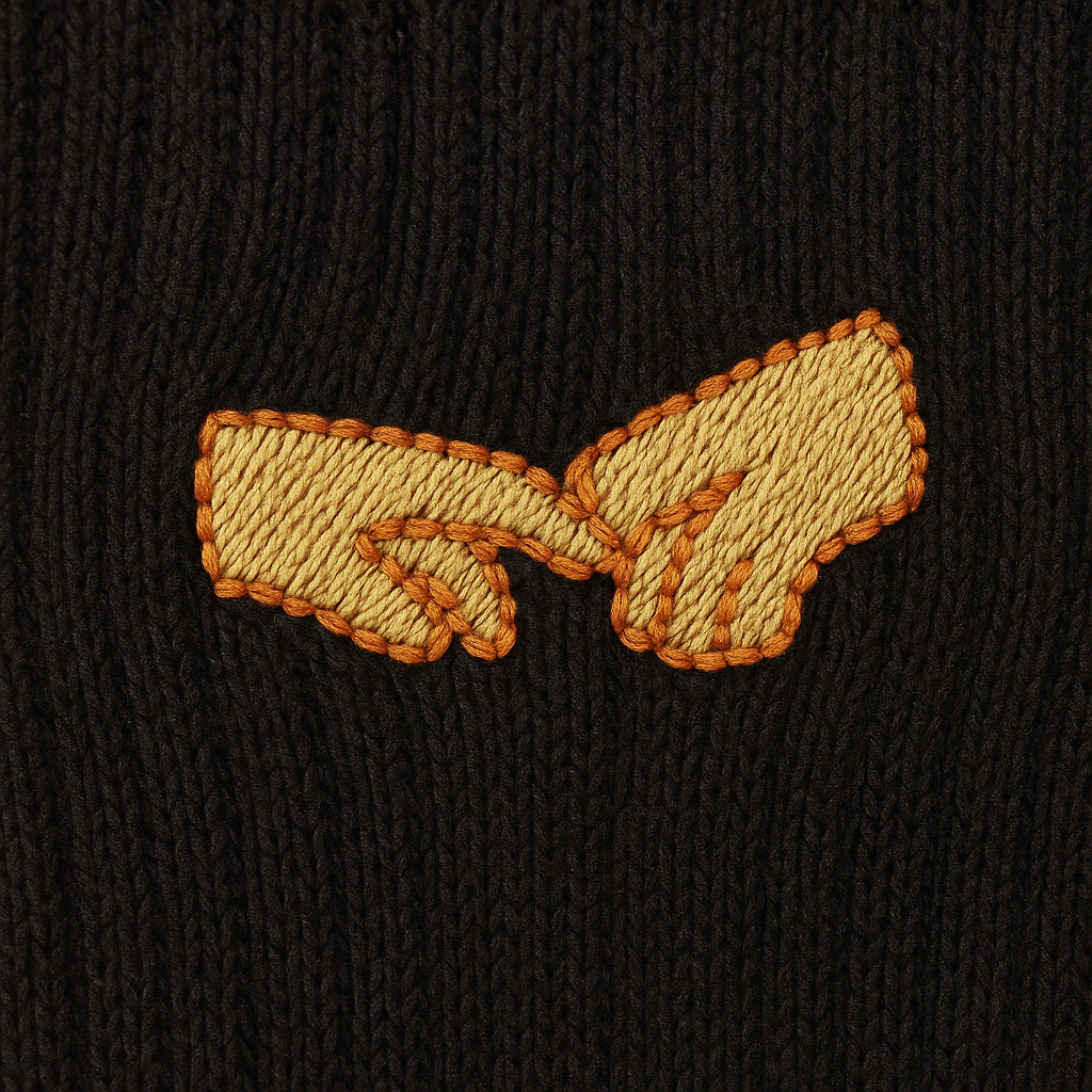 Creation of Adam Embroidered Cotton Socks | Art Gallery Collection