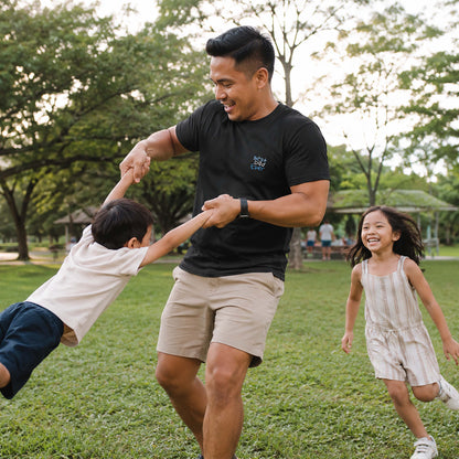 Best Dad Ever Embroidered Premium Cotton T-Shirt | Fathers Day Special