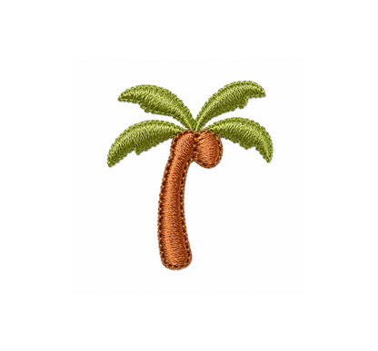 Coconut Tree Embroidered Cotton Socks | Medyas ng Bayan Collection