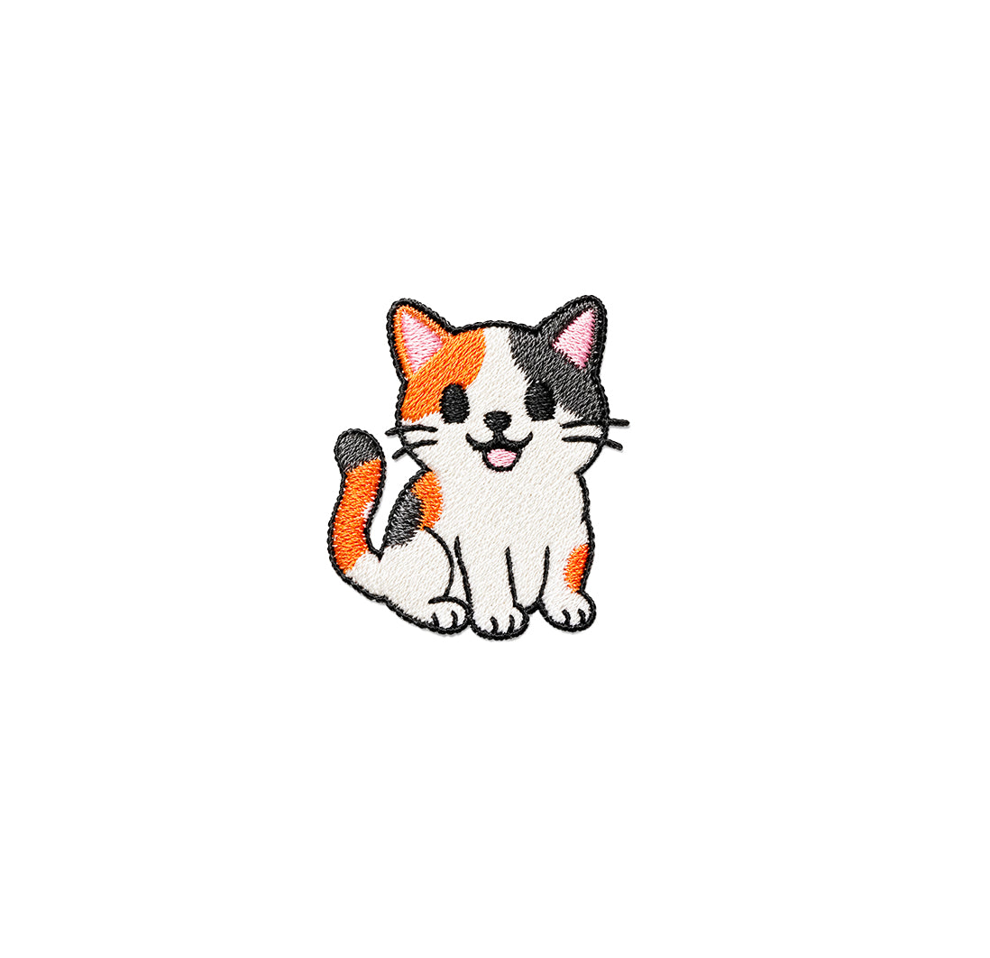 Calico Embroidered Cotton Socks for Cat Lovers | Purrfect Pair Collection
