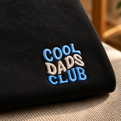 Cool Dads Club Embroidered Premium Cotton T-Shirt | Fathers Day Special