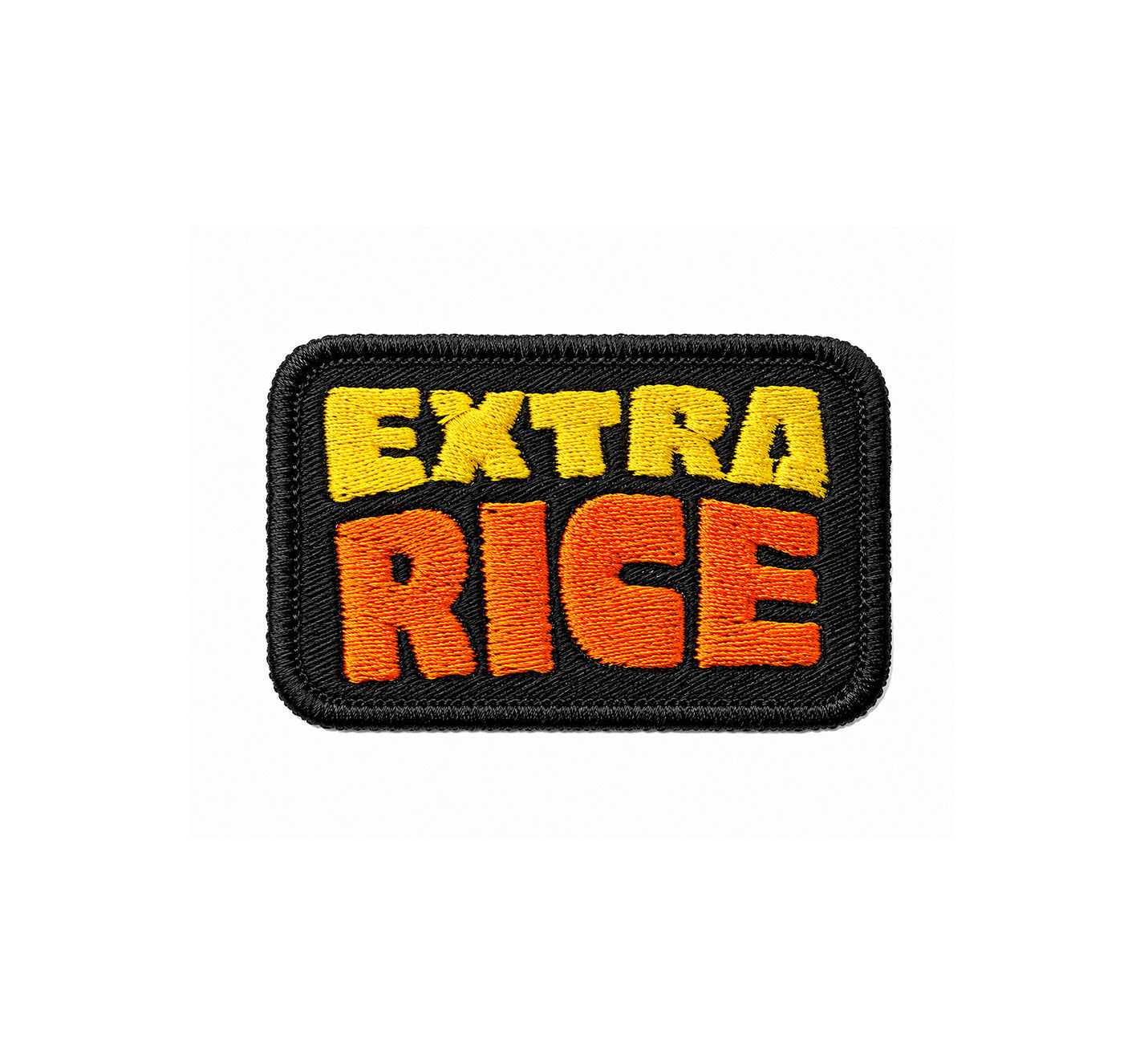 Extra Rice Embroidered Premium Cotton T-Shirt | Barangay Basics Collection