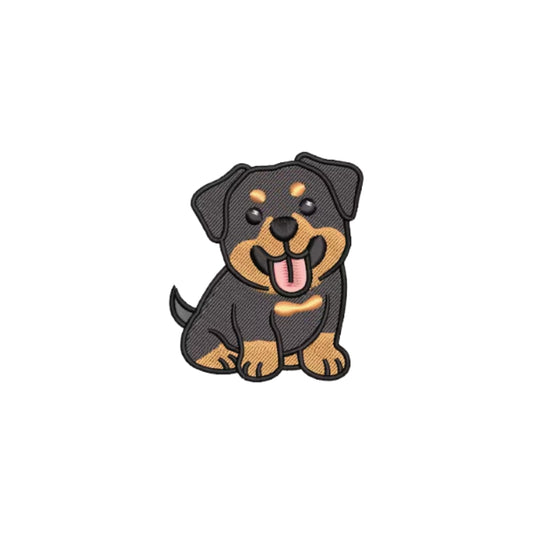 Rottweiler Embroidered Cotton Socks for Dog Lovers | Pup Culture Collection