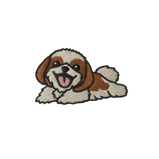 Shih Tzu Embroidered Cotton Socks for Dog Lovers | Pup Culture Collection