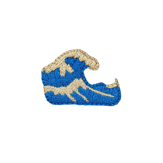 The Great Wave Embroidered Premium Cotton Socks | Art Gallery Collection