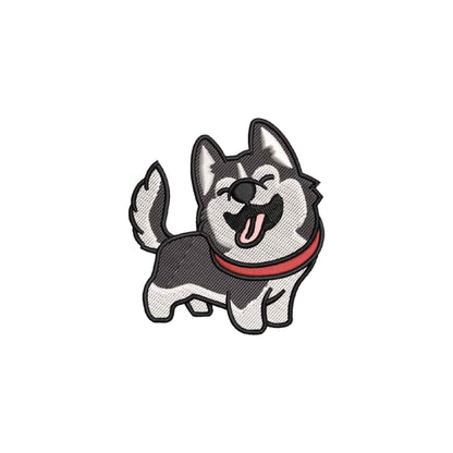Husky Embroidered Premium Cotton Socks | Pup Culture Collection