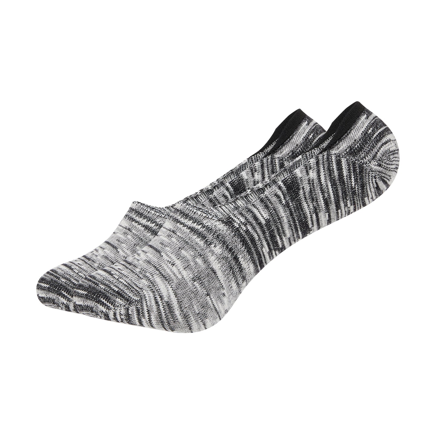 Women's Melange Printed Invisible No-Show Foot Socks - IDENTITY Apparel Shop