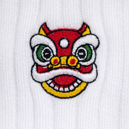 Chinese New Year Embroidered Premium Cotton Socks | Lucky Year Collection
