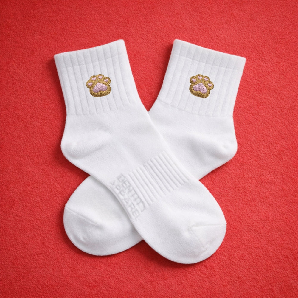 Valentine's Day Special Embroidered Premium Cotton Socks | Kilig Season Collection