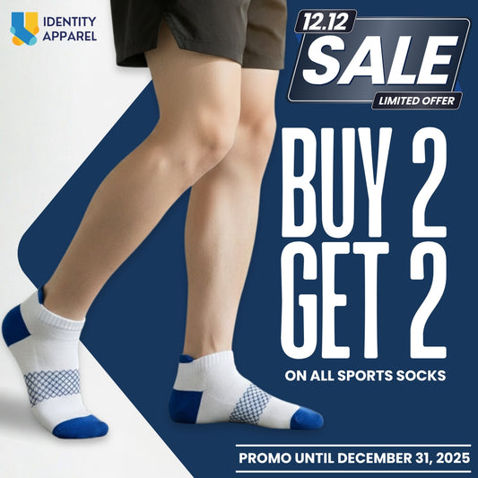 Buy 2 Get 2 Ankle-Length Nylon Running Socks with Cushioned Sole & Arch Support