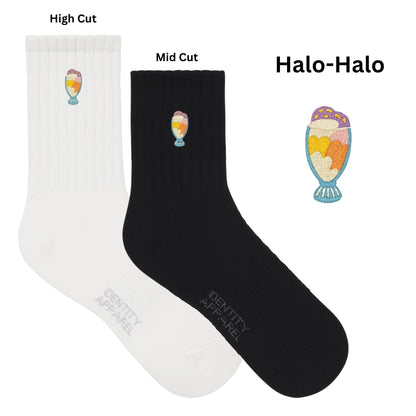 Medyas ng Bayan Filipino Themed Embroidered Basic Cotton Socks