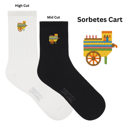 Medyas ng Bayan Filipino Themed Embroidered Basic Cotton Socks