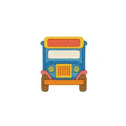 Jeepney Embroidered Cotton Socks | Medyas ng Bayan Collection