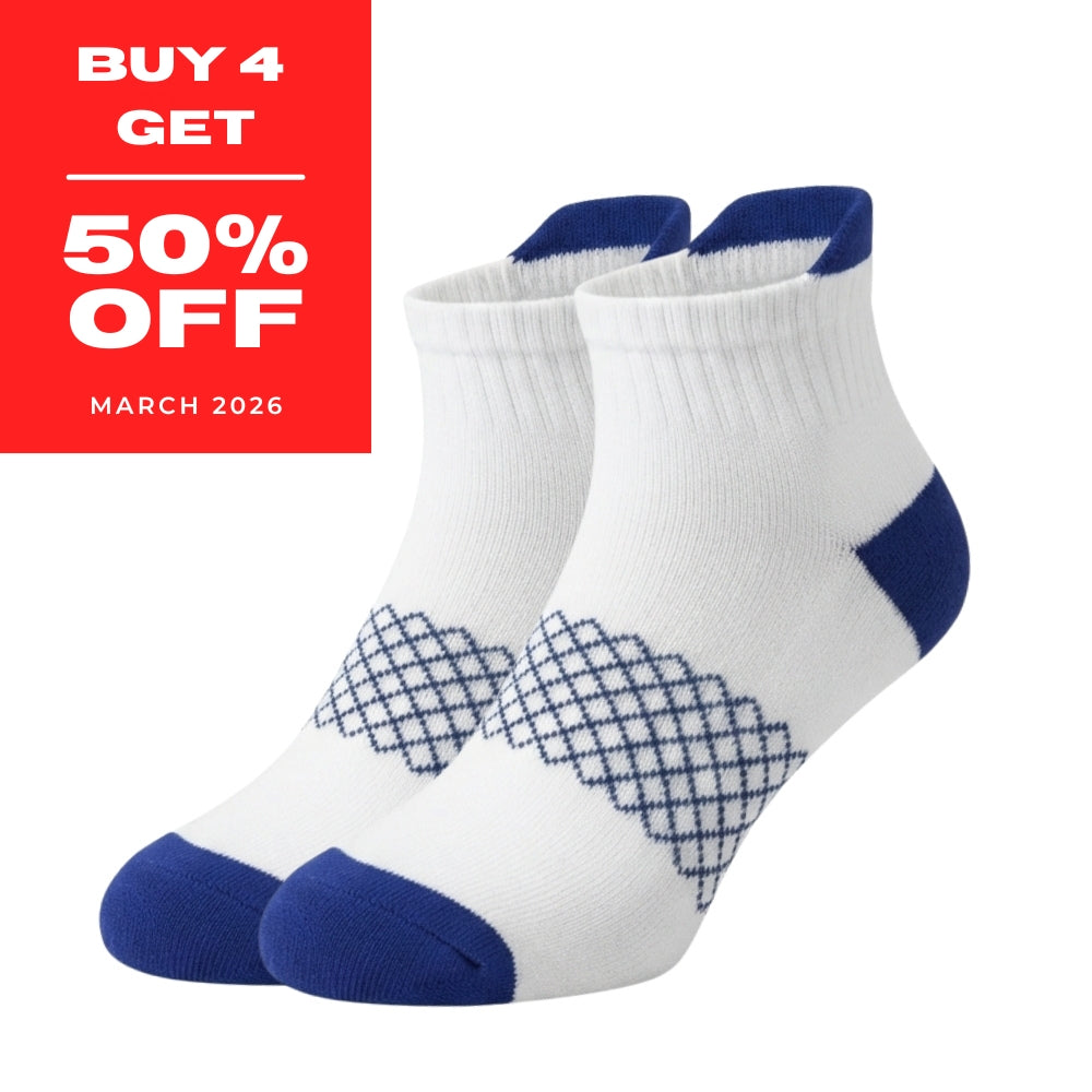 Running Socks 50% OFF April 2026 SALE Ankle-Length Nylon Running Socks with Cushioned Sole & Arch Support
