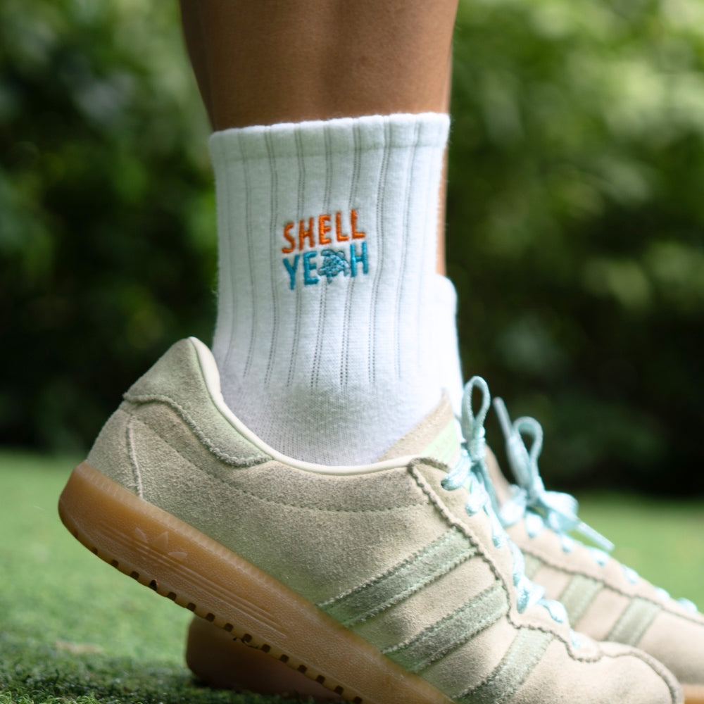 Seas the Day Collection | Embroidered Premium Cotton Socks