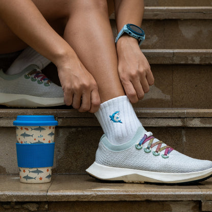 Seas the Day Collection | Embroidered Premium Cotton Socks