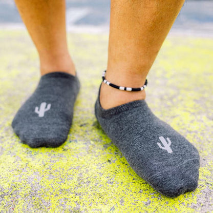 Below the Ankle Hidden Invisible No-Show Cotton Foot Socks with Retro Game Print