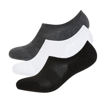 IDENTITY Apparel Performance Enhancing Moisture-Wicking Active Wear Invisible Foot Socks with Arch Support